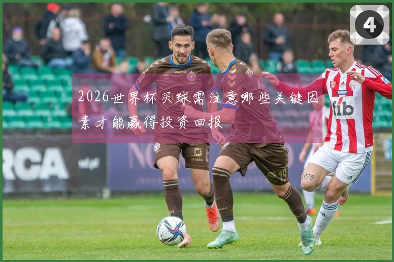 2026世界杯买球需注意哪些关键因素才能赢得投资回报