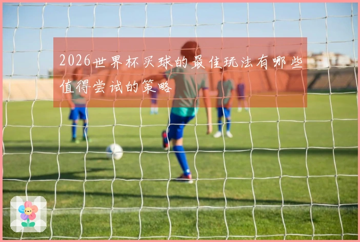 2026世界杯买球的最佳玩法有哪些值得尝试的策略